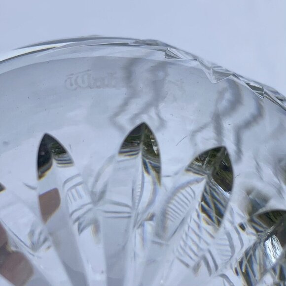 Waterford Vtg Heavy 14 oz Tankard Dunmore w/ Crest 4.5" Tall Mug Handles - Picture 7 of 11